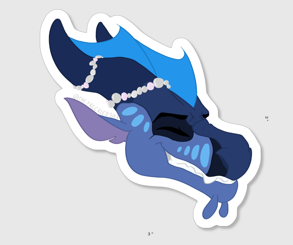 [PREODER] Tsunami Dragonet of Destiny Sticker